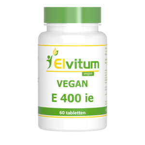 Elvitum Vegan Vitamine E 400ie 60 tabletten