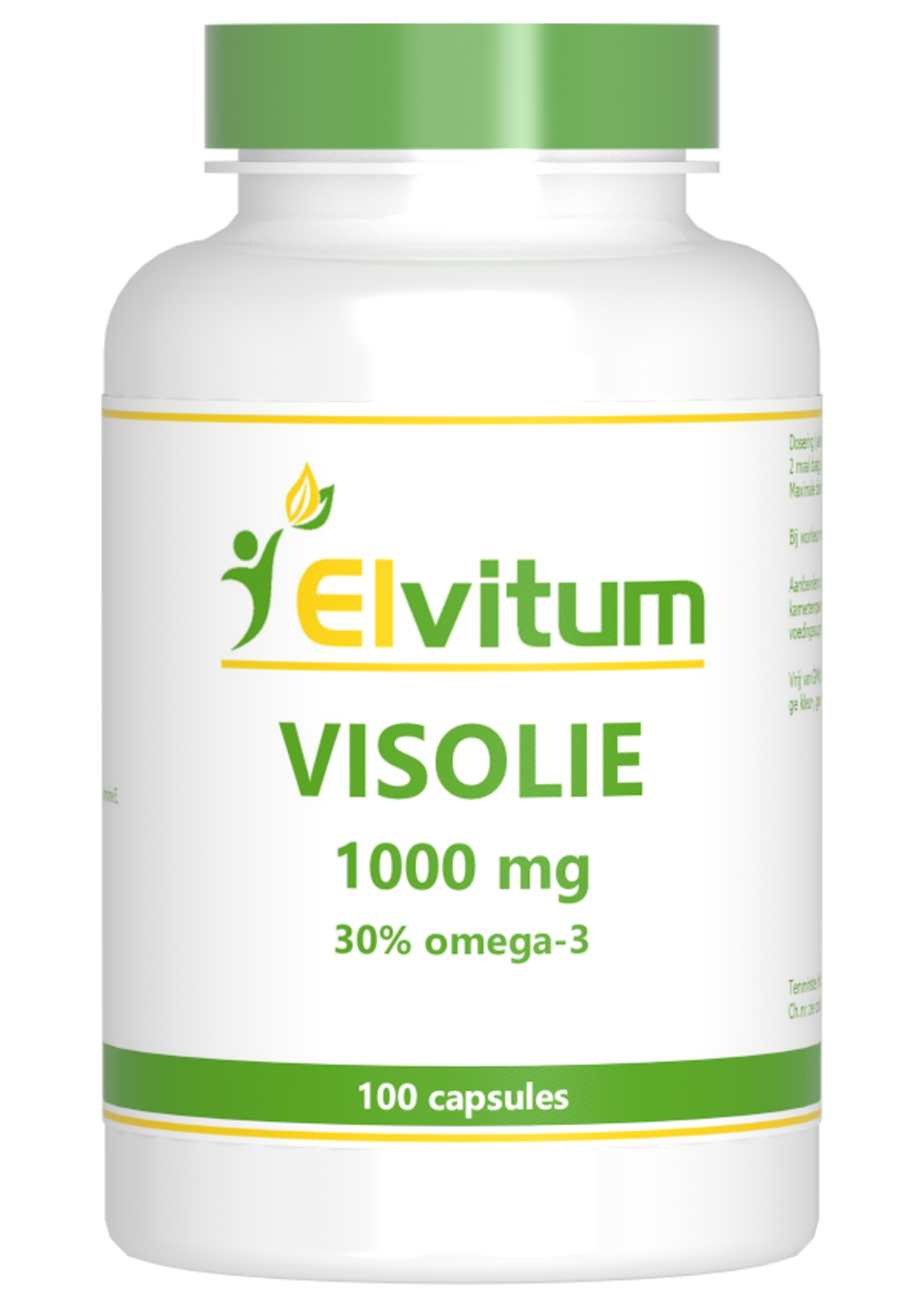 Elvitum Visolie 1000 mg 100 capsules