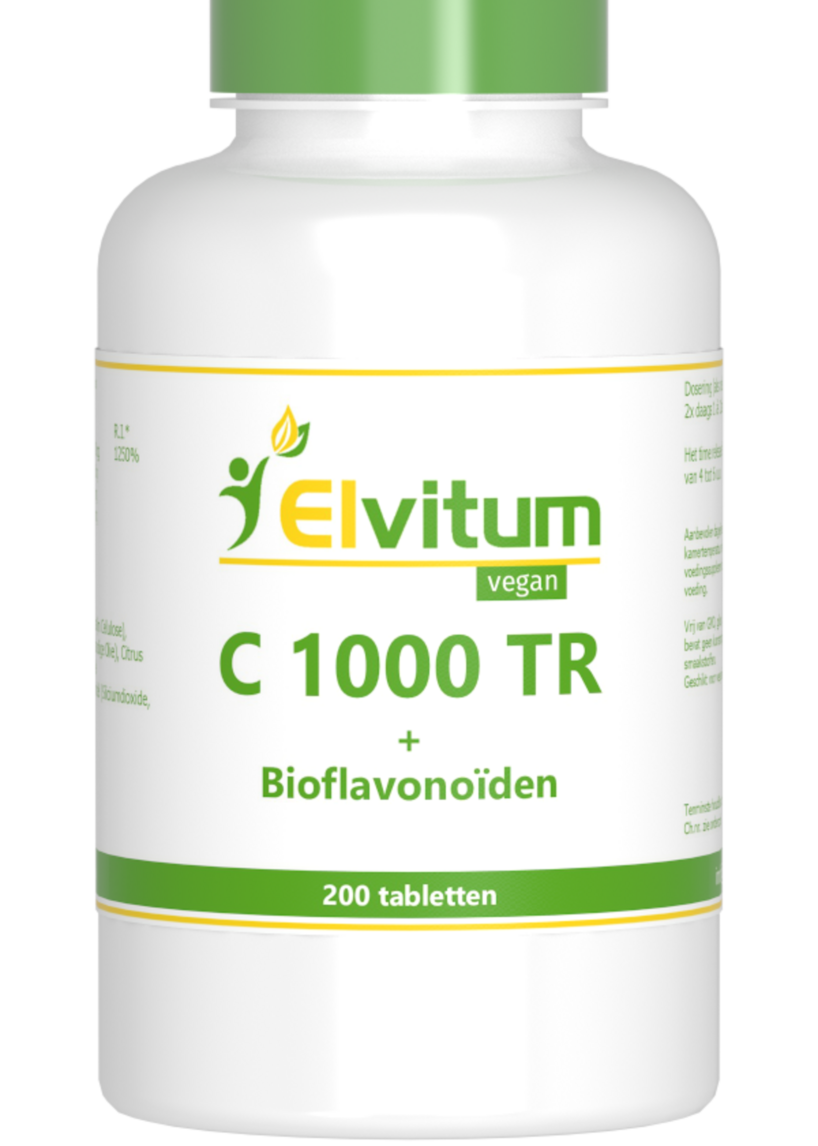 Elvitum Vitamine C 1000 Time Released 200 tabletten