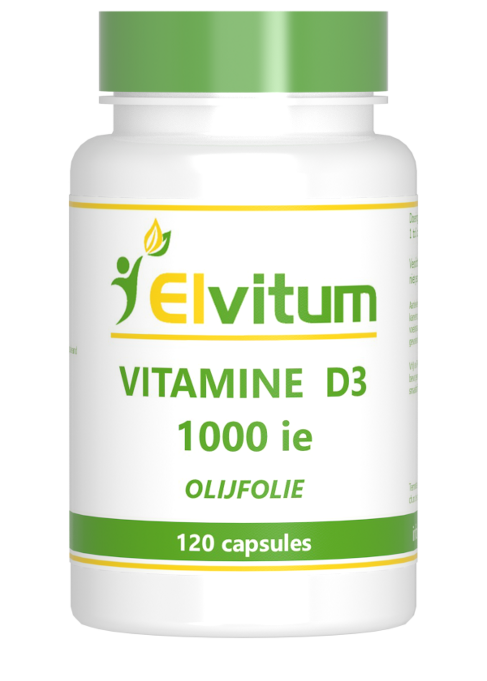 Elvitum Vitamine D3 1000 ie 120 capsules