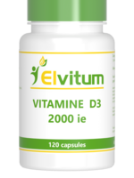 Elvitum Vitamine D3 2000 ie 120 cap