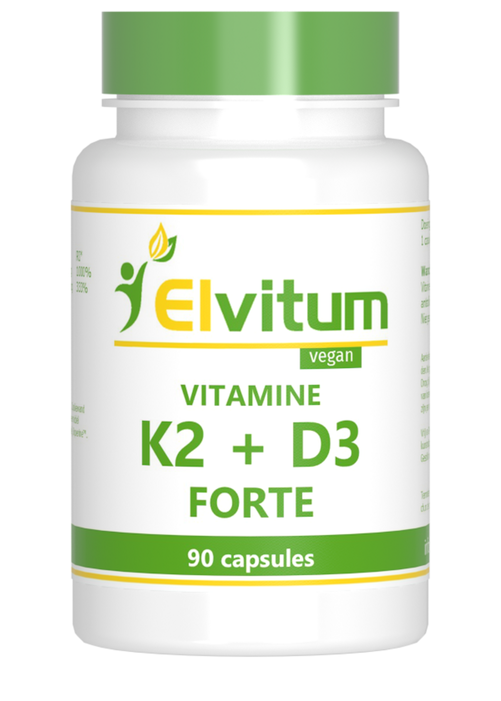 Elvitum Vitamine K2 + D3 Forte 90 capsules