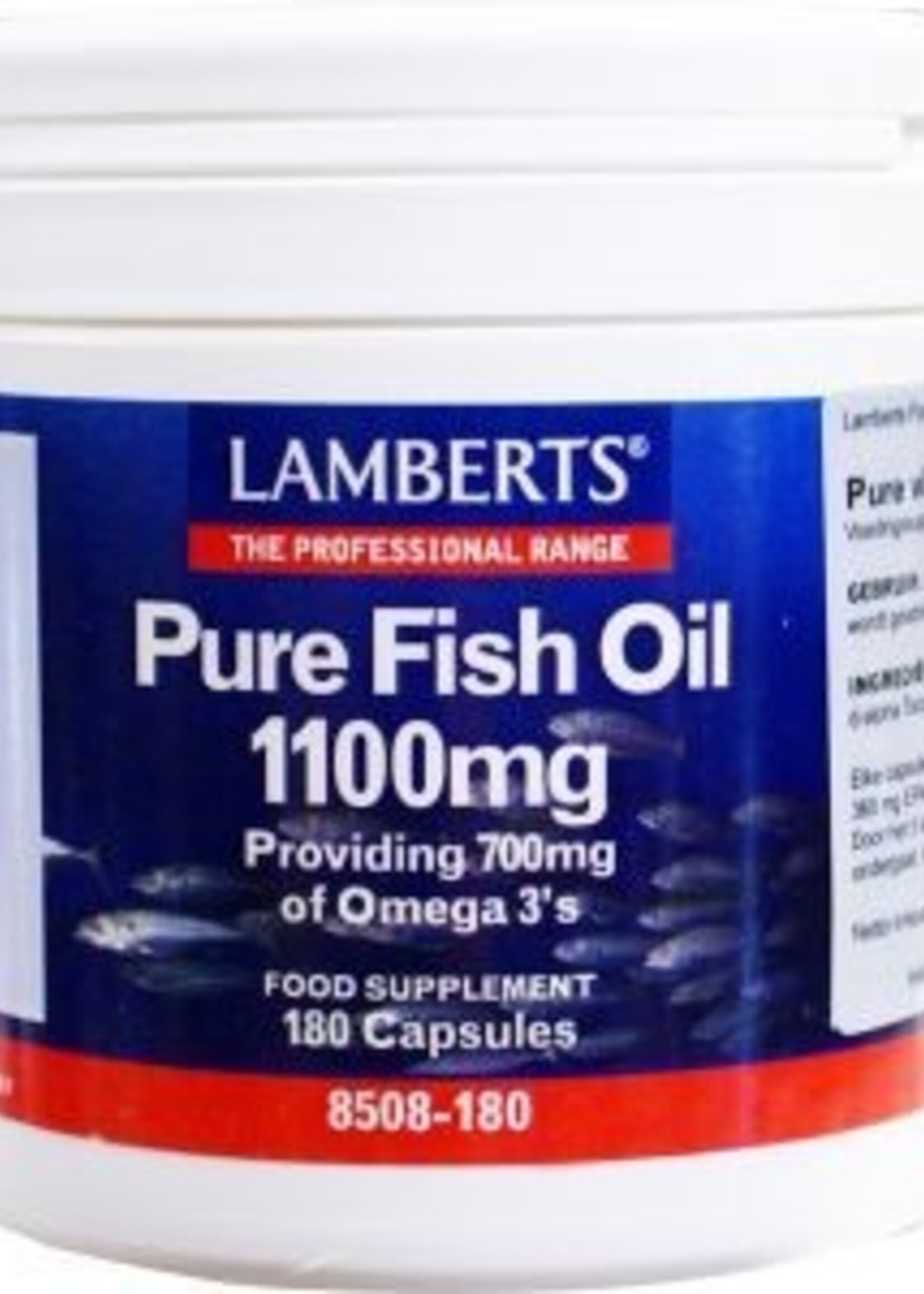 Lamberts Pure Visolie 1100 mg 180 capsules