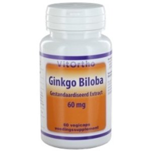 Vitortho Ginkgo Biloba Extract 60 mg 60 capsules