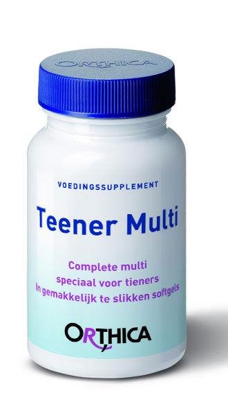 Maria Vriendelijkheid Versterken Orthica Teener multi 60 softgels - Vitaminemarkt.nl