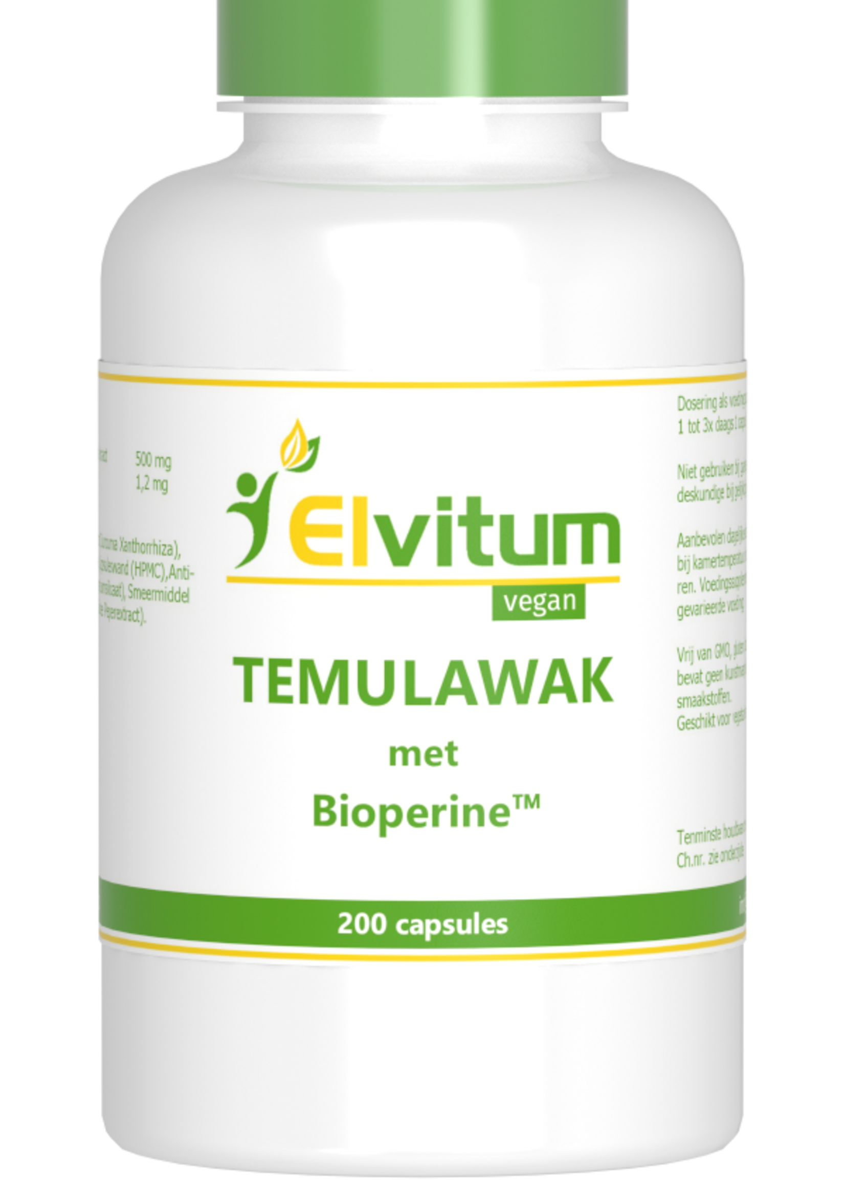 Elvitum Temulawak 200 capsules