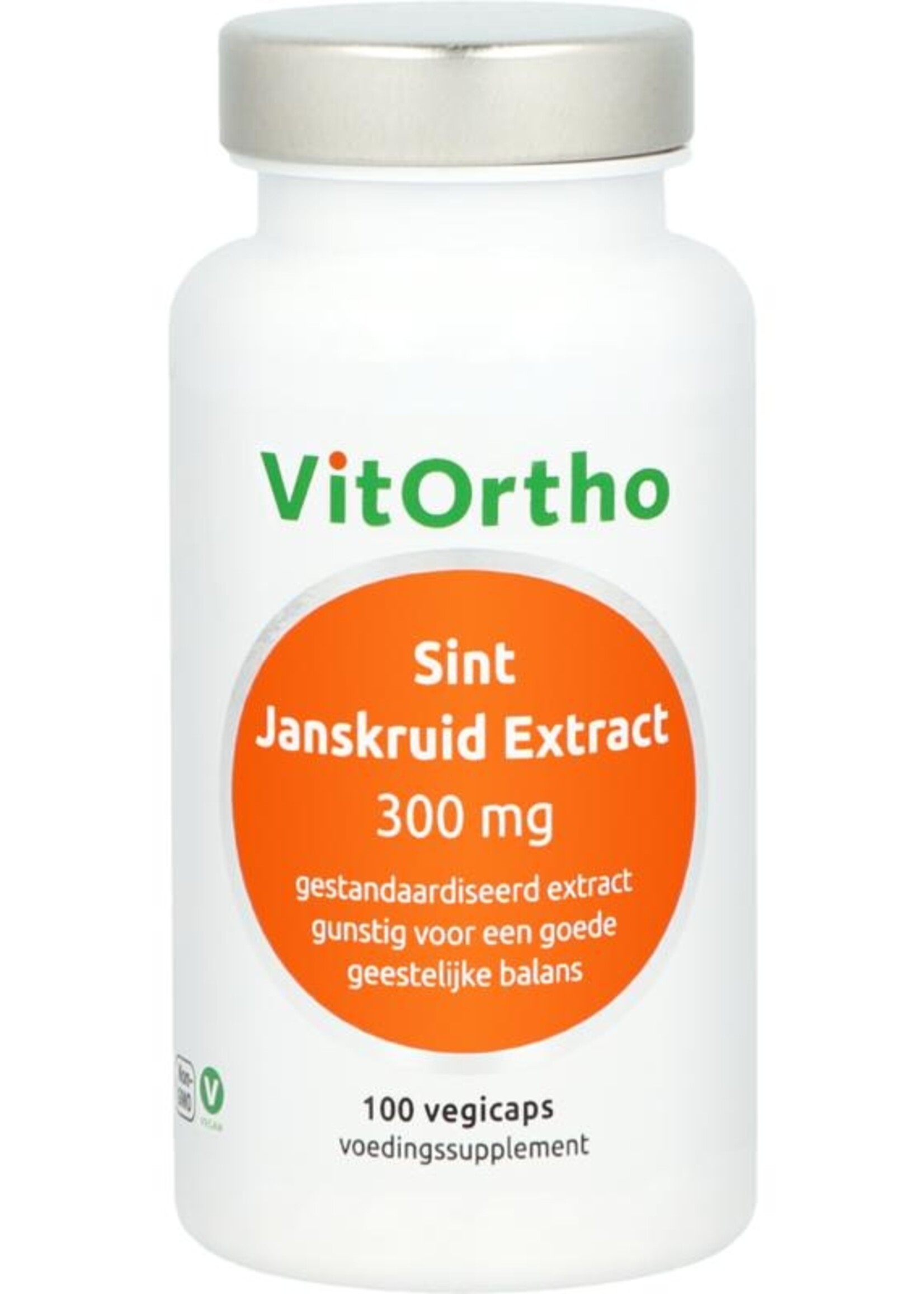 Vitortho Sint Janskruid Extract 300 mg 100 capsules