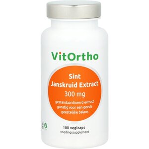 Vitortho Sint Janskruid Extract 300 mg 100 capsules