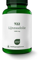 AOV 722 Lijnzaadolie 1000 mg 90 cap