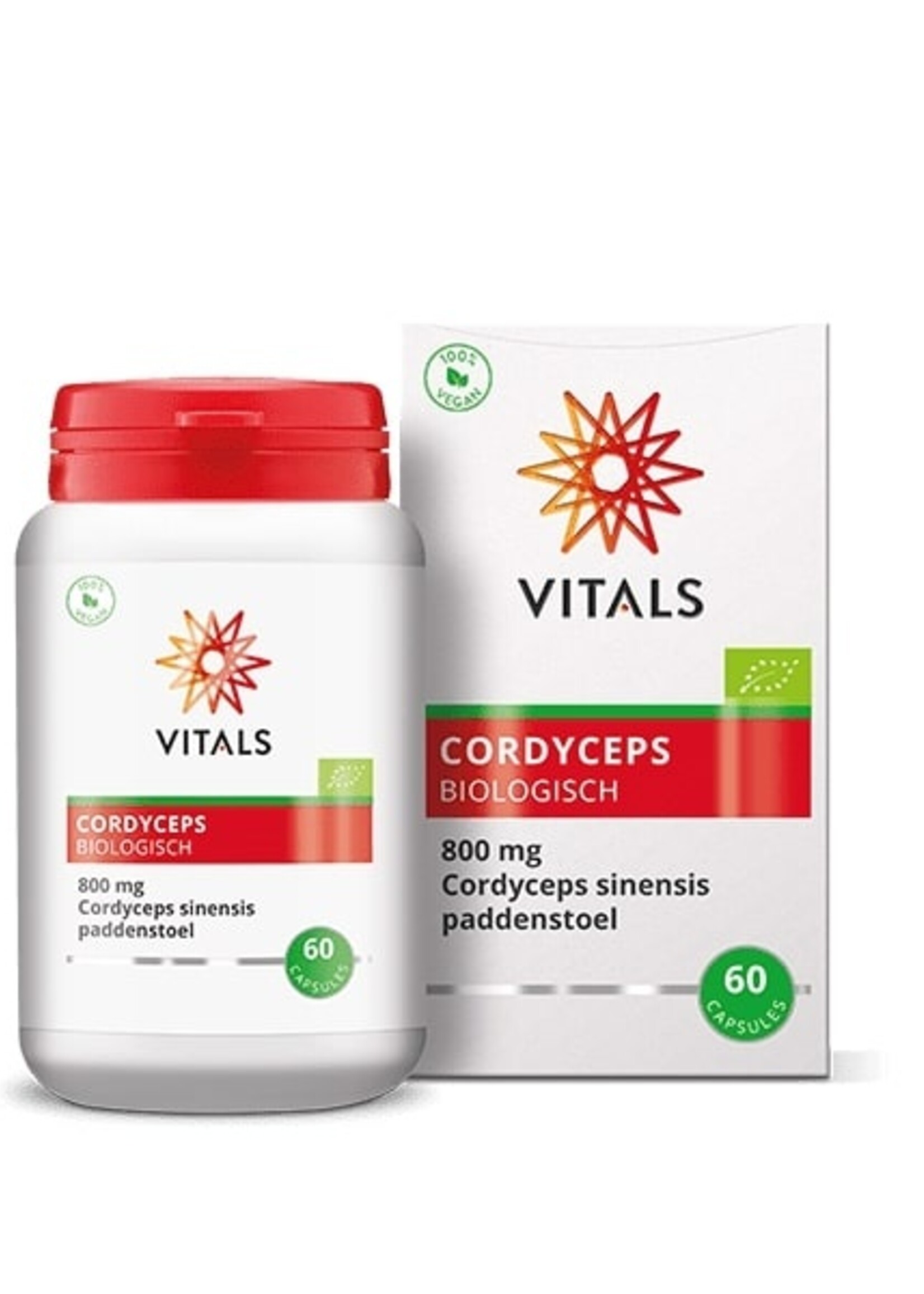 Vitals Cordyceps Biologisch 60 capsules