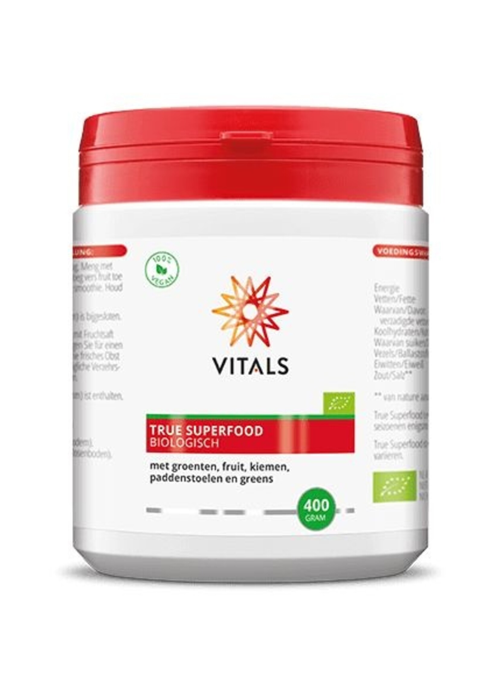 Vitals True Superfood Biologisch 400 gram