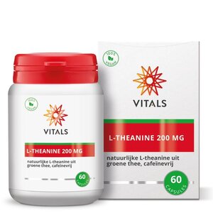 Vitals L-theanine 200 mg 60 capsules