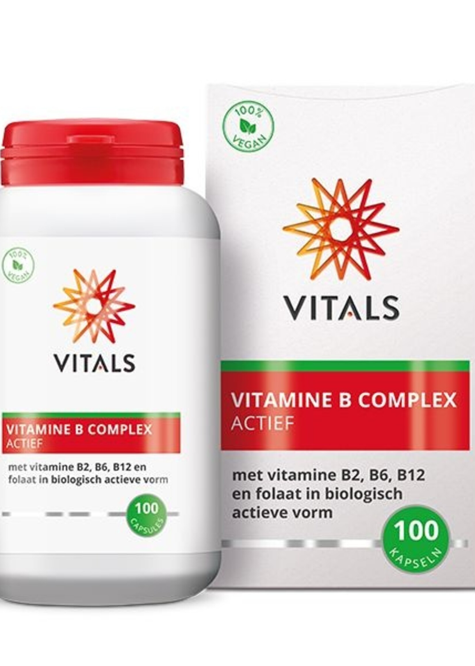 Vitals Vitamine B Complex Actief 100 capsules