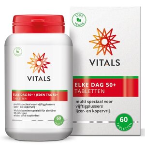Vitals Elke Dag 50+ 60 tabletten