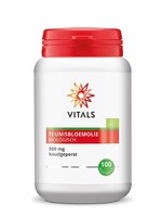 Vitals Teunisbloemolie Biologisch 100 softgels