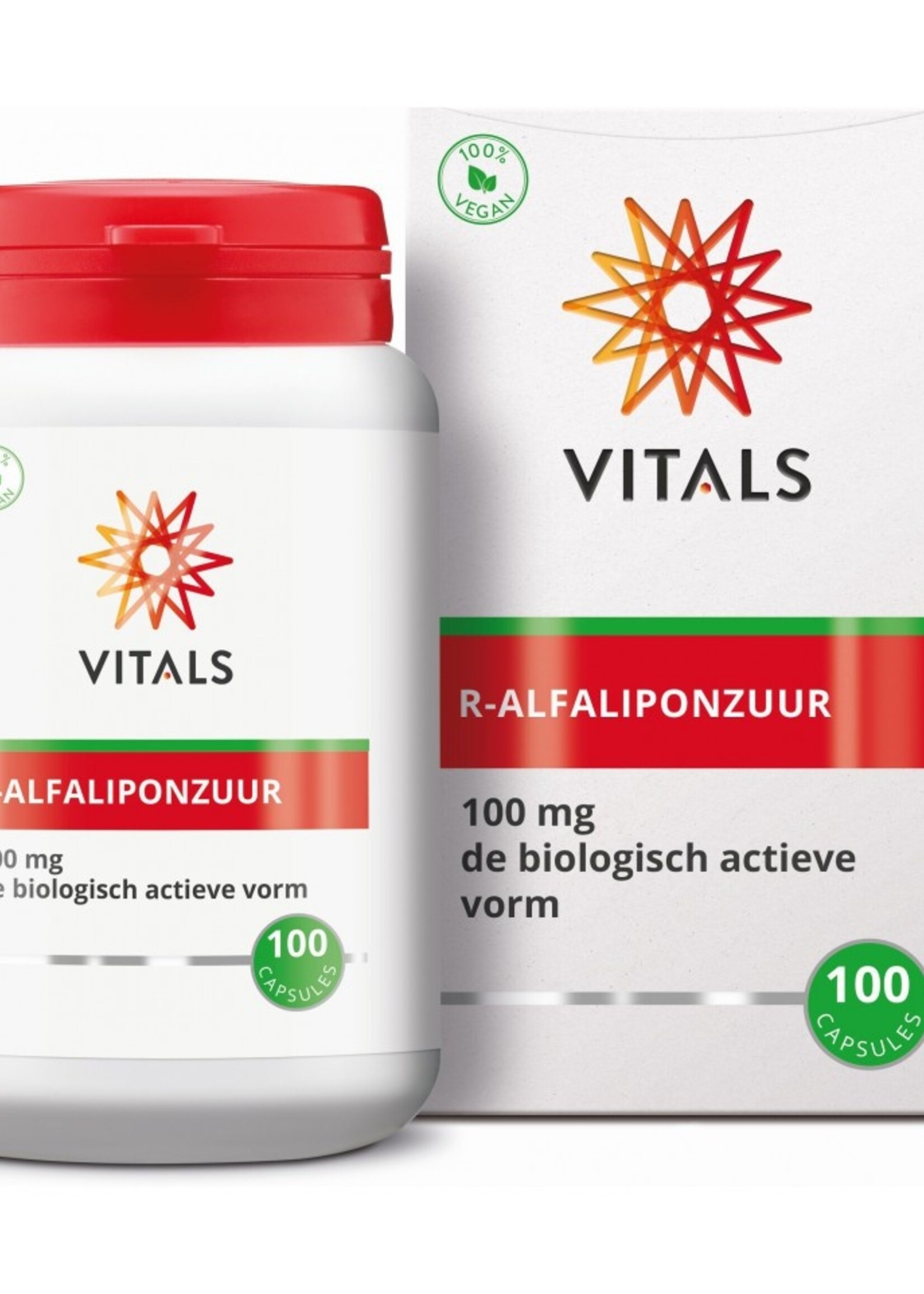 Vitals  R-Alfaliponzuur 100 capsules