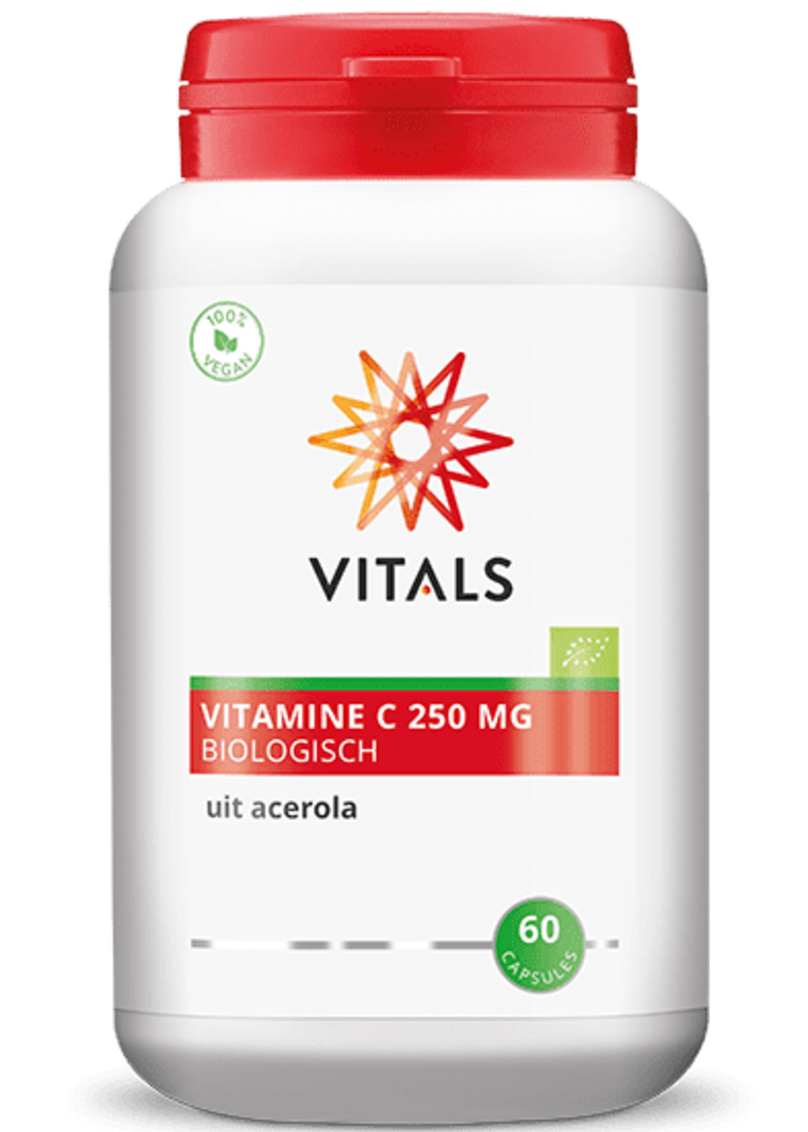 Vitals Vitamine C Biologisch 60 capsules