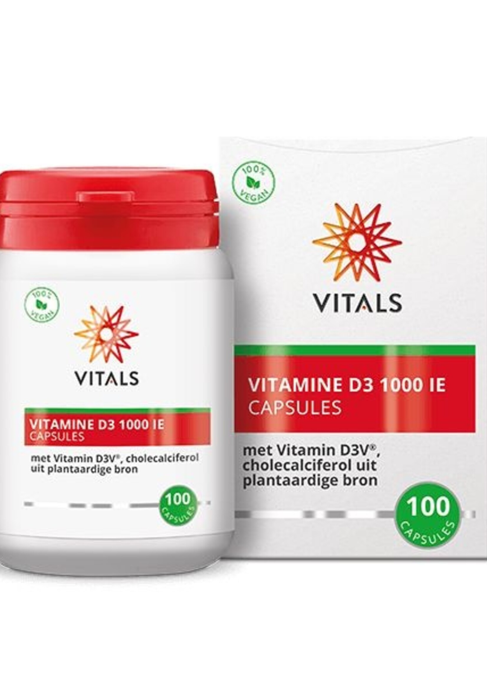 Vitals Vitamine D3 1000 i.e. 100 capsules