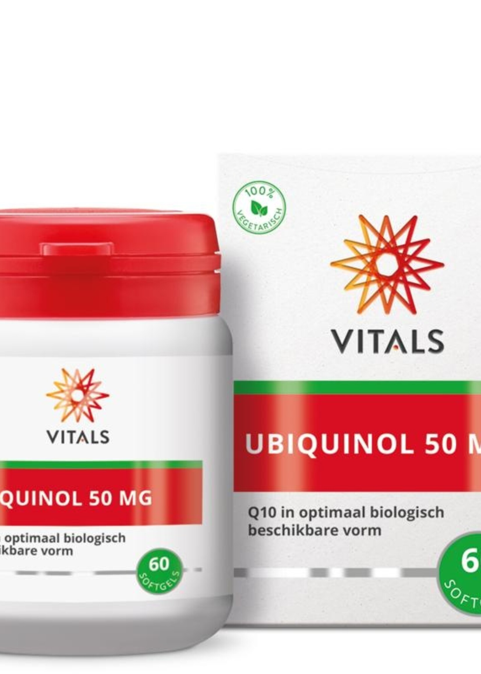 Vitals Ubiquinol 50 mg 60 softgels
