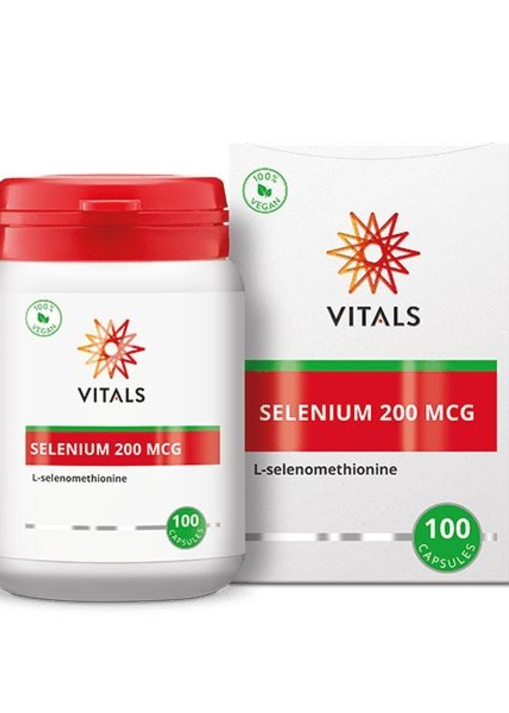 Vitals Selenium 200 mcg 100 capsules