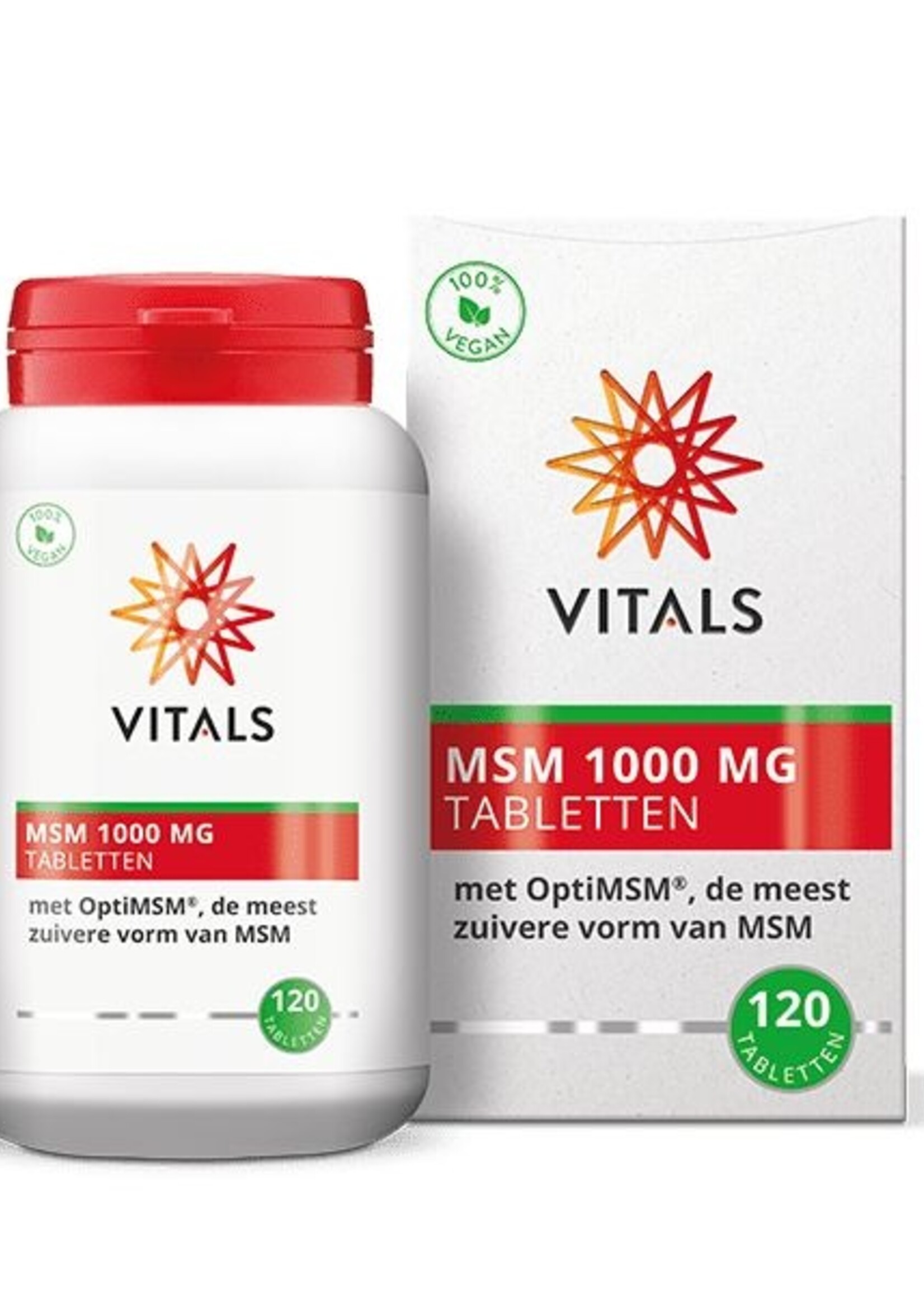 Vitals MSM 1000 mg 120 tabletten