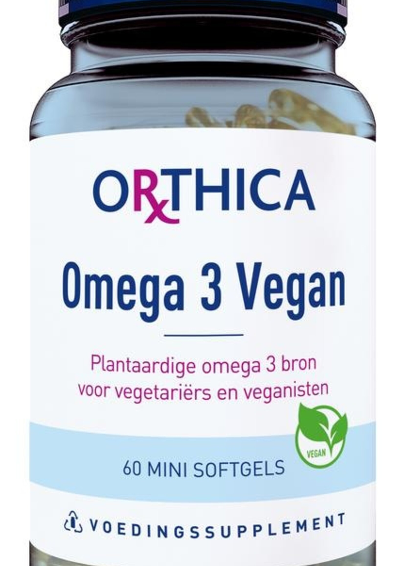 Orthica Vegetarian omega-3 60 softgels