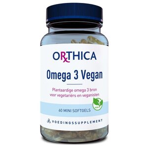 Orthica Vegetarian omega-3 60 softgels