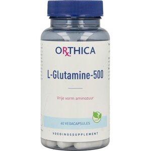 Orthica L glutamine 500 60 capsules