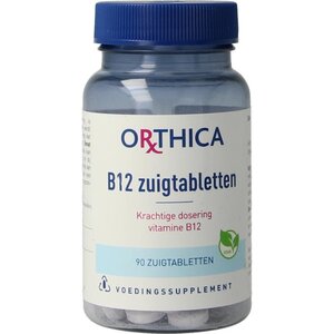 Orthica Vitamine B12 1000 mcg 90 zuigtabletten