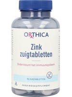 Orthica Zink zuigtabletten 90 tab