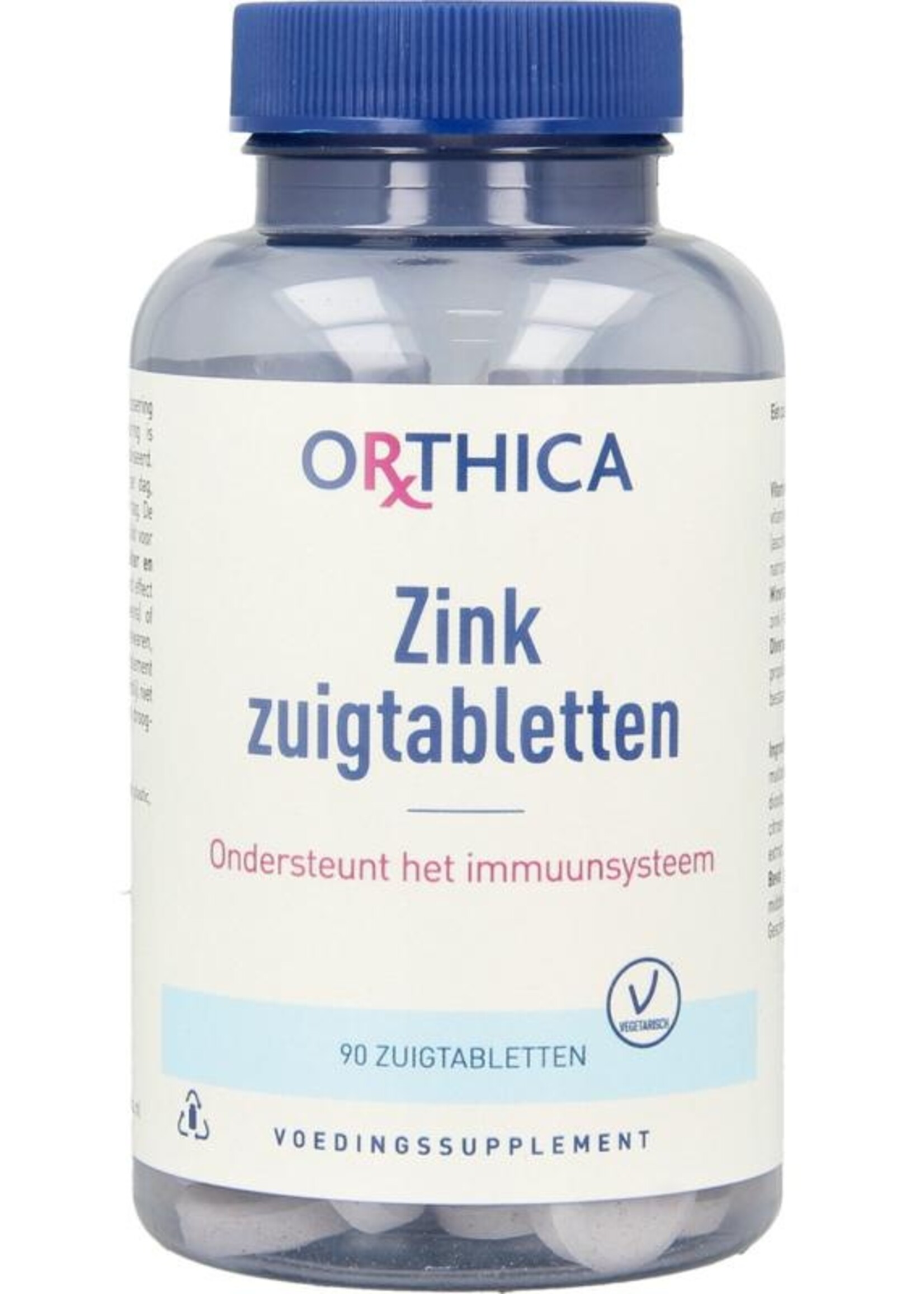 Orthica Zink zuigtabletten 90 tabletten