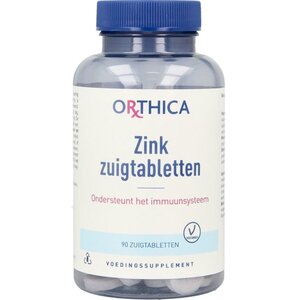 Orthica Zink zuigtabletten 90 tabletten