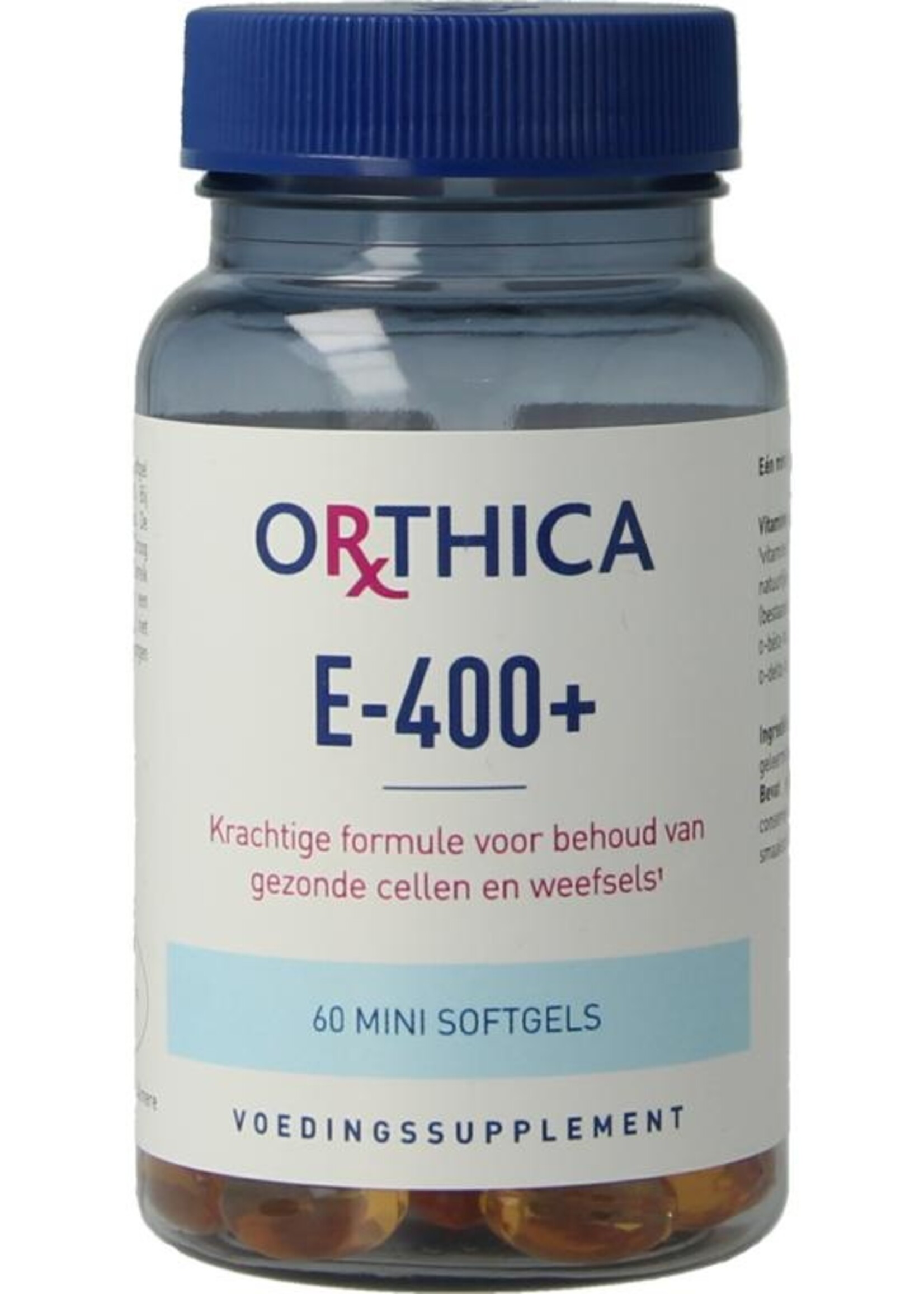 Orthica Vitamine E 400+ 60 softgels