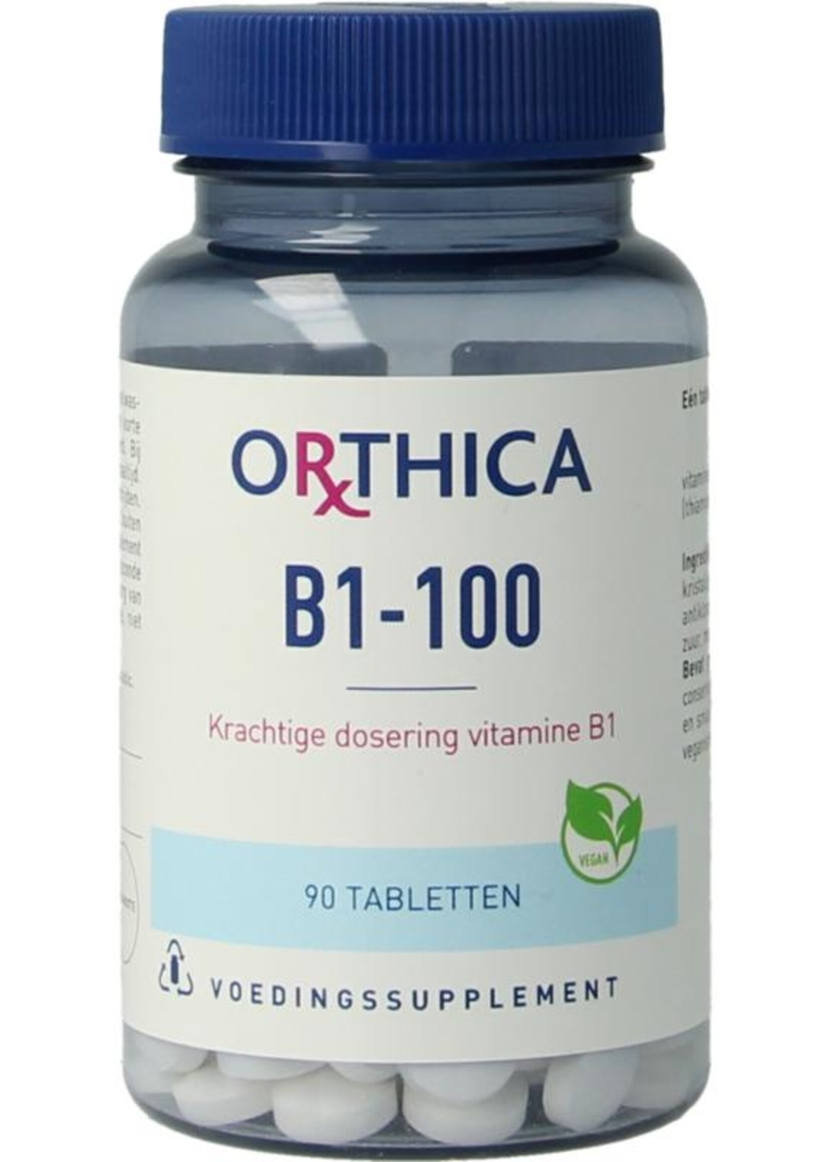Orthica Vitamine B1 (thiamine) 100 mg 90 tabletten