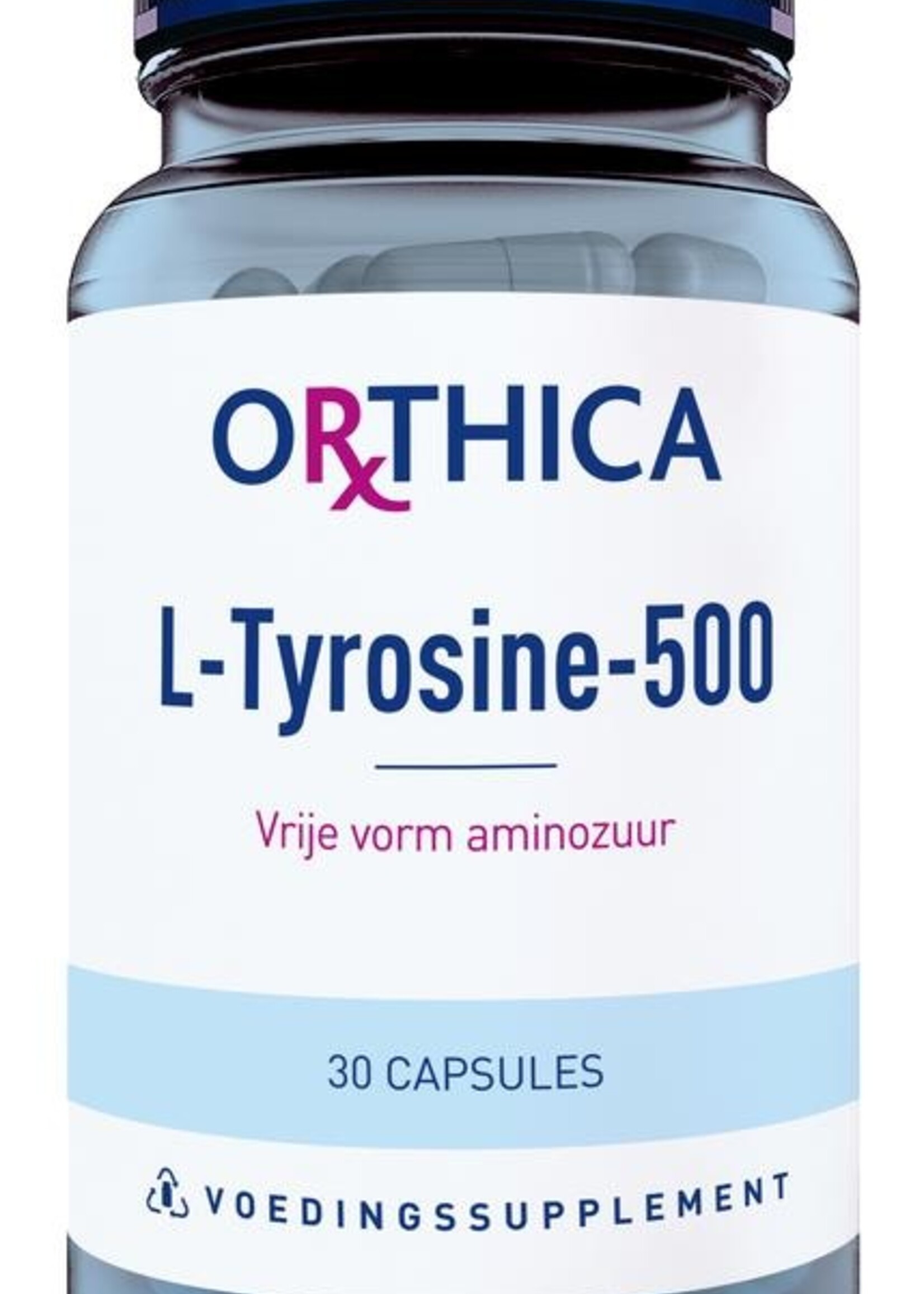 Orthica L tyrosine 500 30 capsules