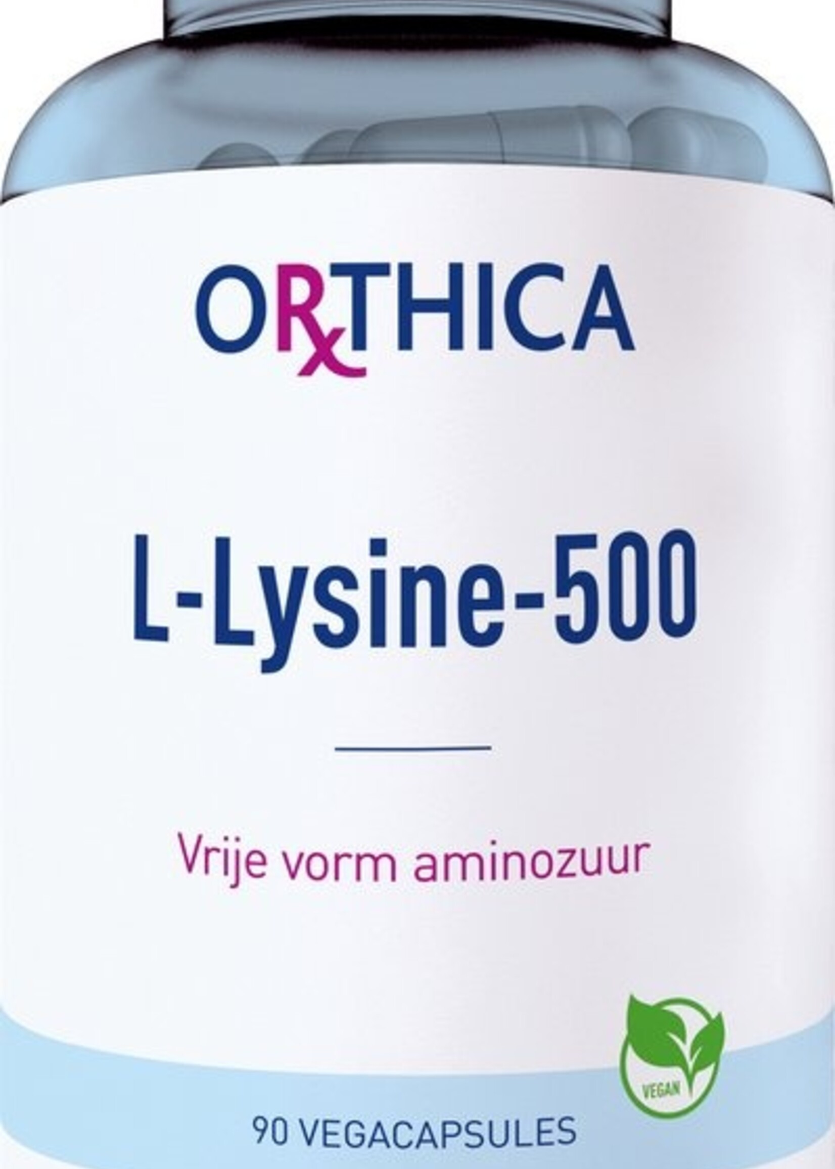 Orthica L lysine 500 90 capsules