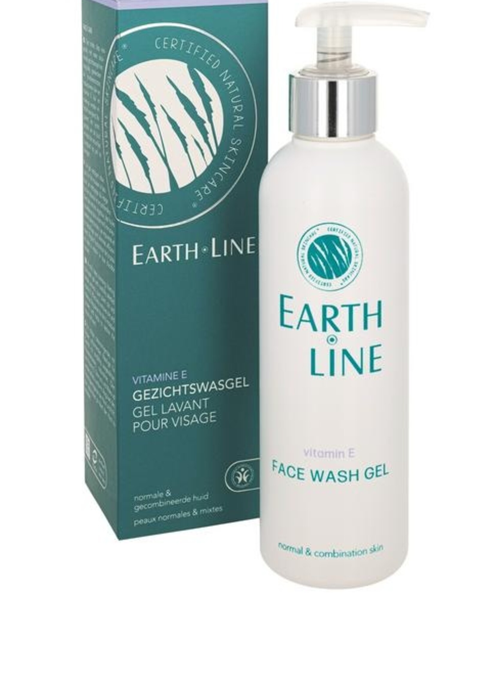 Earth-Line Vitamine E Gezichtswasgel 200 ml