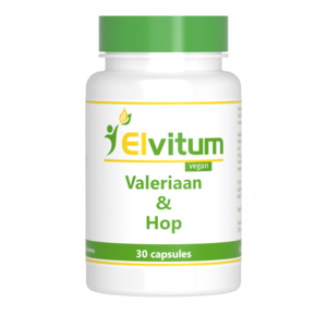 Elvitum Valeriaan en Hop 30 capsules