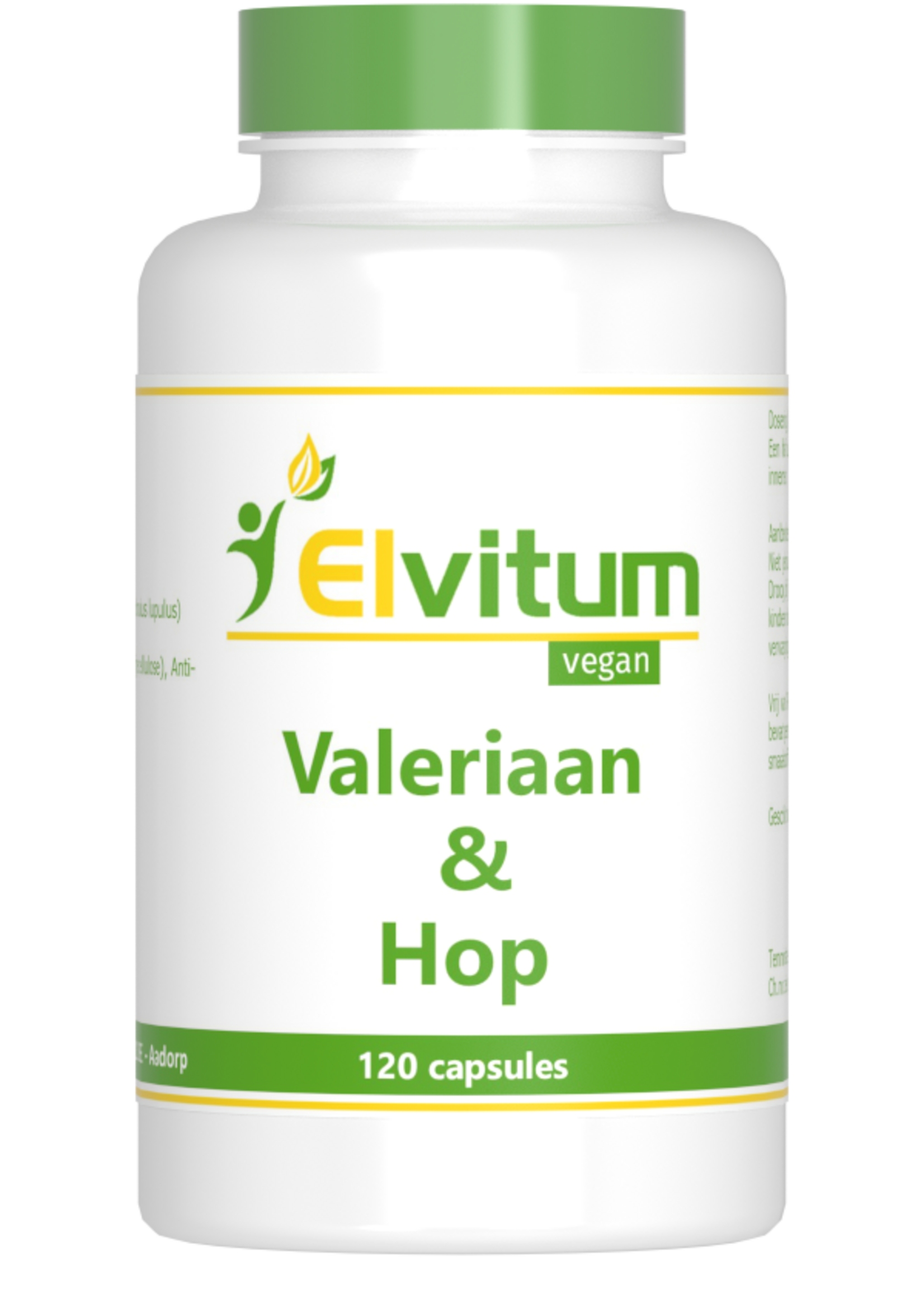 Elvitum Valeriaan en Hop 120 capsules