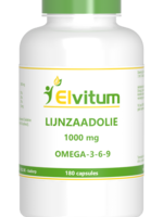 Elvitum Lijnzaadolie 1000 mg 180 cap