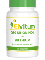 Elvitum Q10 (Ubiquinol) met Selenium 60 v-caps