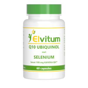 Elvitum Q10 (Ubiquinol) met Selenium 60 v-caps