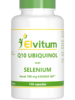 Elvitum Q10 (Ubiquinol) met Selenium 150 v-caps