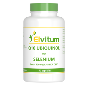 Elvitum Q10 (Ubiquinol) met Selenium 150 v-caps