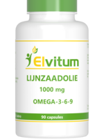 Elvitum Lijnzaadolie 1000 mg 90 cap