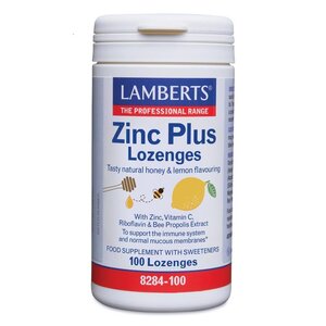 Lamberts Zinc Plus Keelpastilles 100 zuigtabletten
