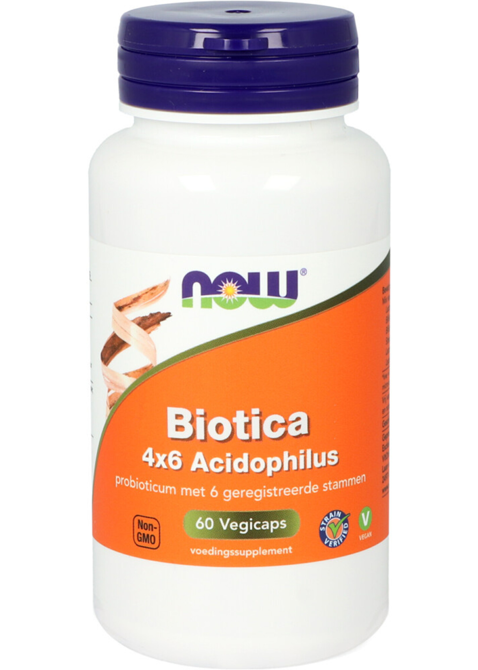 NOW Biotica 4x6 Acidophilus 60 capsules