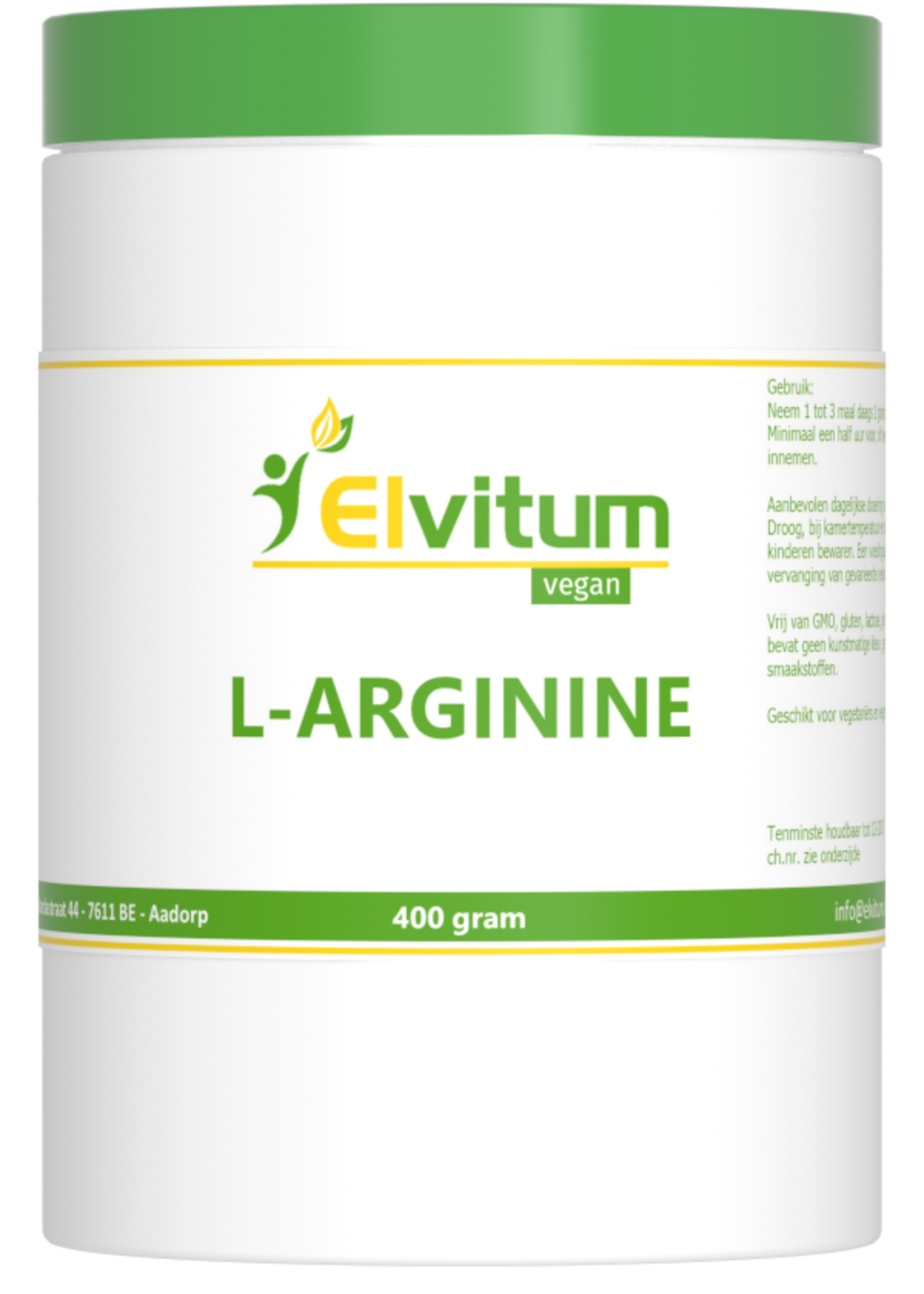 Elvitum L-Arginine 400 gram