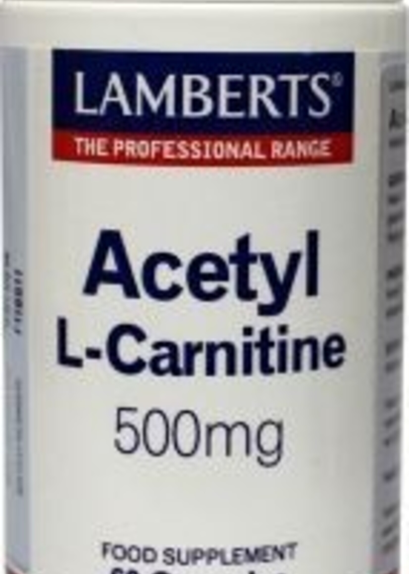 Lamberts Acetyl L-Carnitine 60 capsules