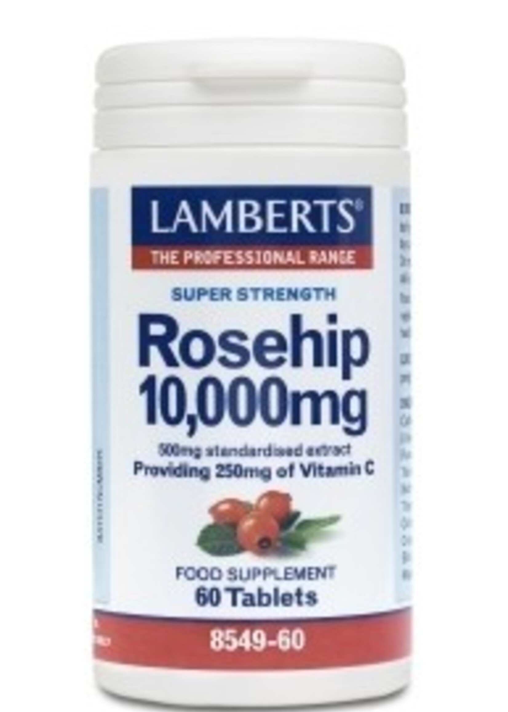 Lamberts Rosehip / Rozenbottel 10.000 mg 60 tabletten